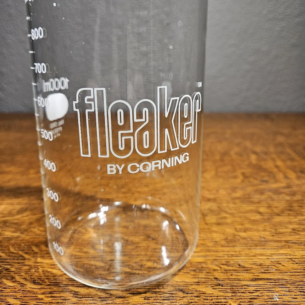 Fleaker Corningware Glass Flask